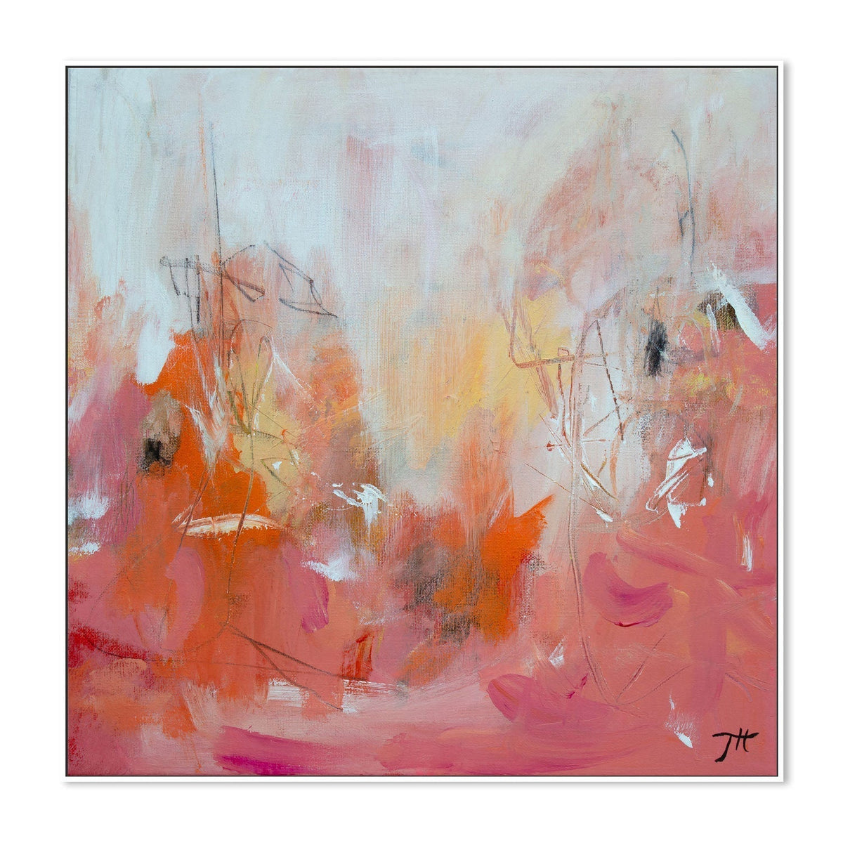 wall-art-print-canvas-poster-framed-Crimson Passion, By Tove Hoglund-GIOIA-WALL-ART