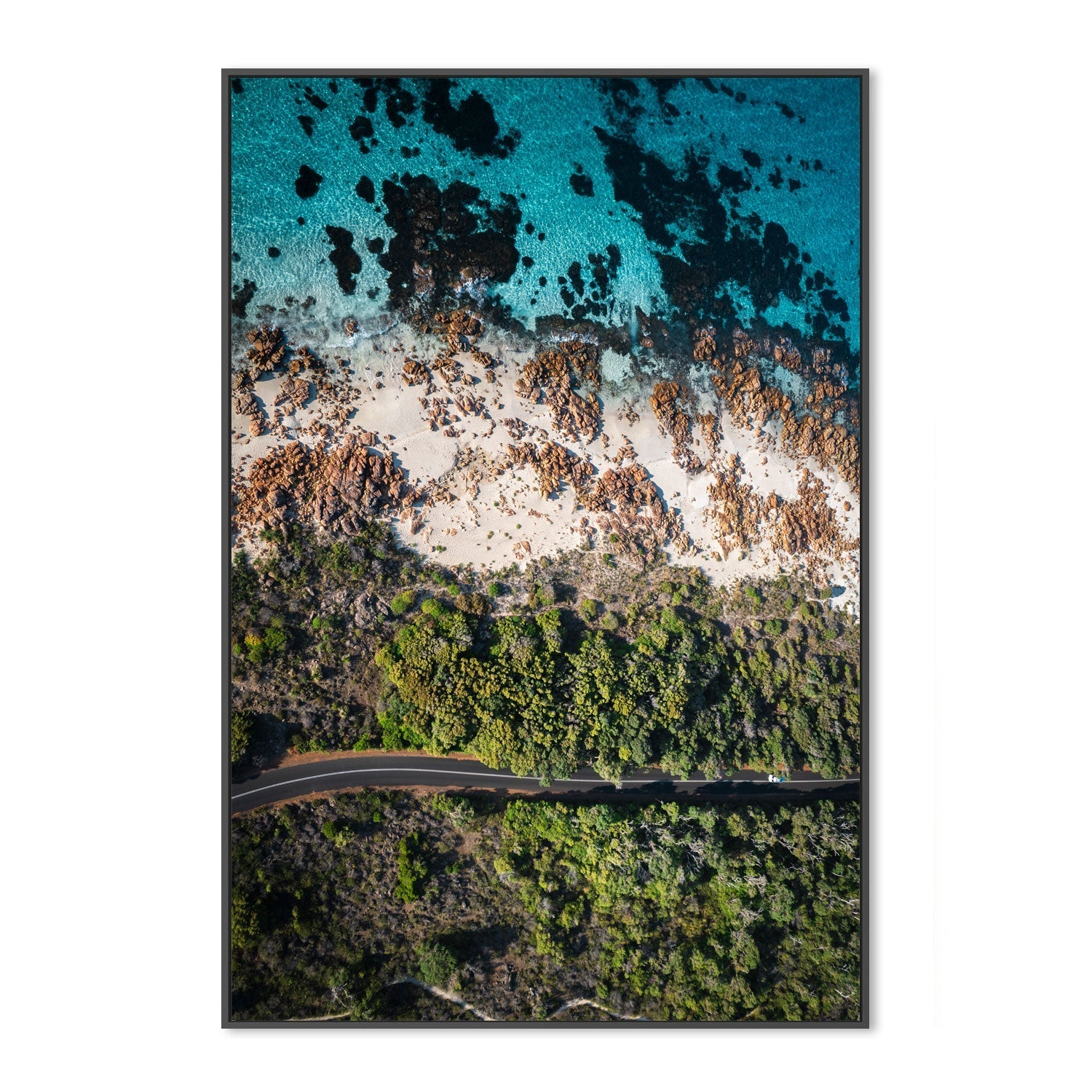 wall-art-print-canvas-poster-framed-Crispy Coastline, Dunsborough , By Maddison Harris-3