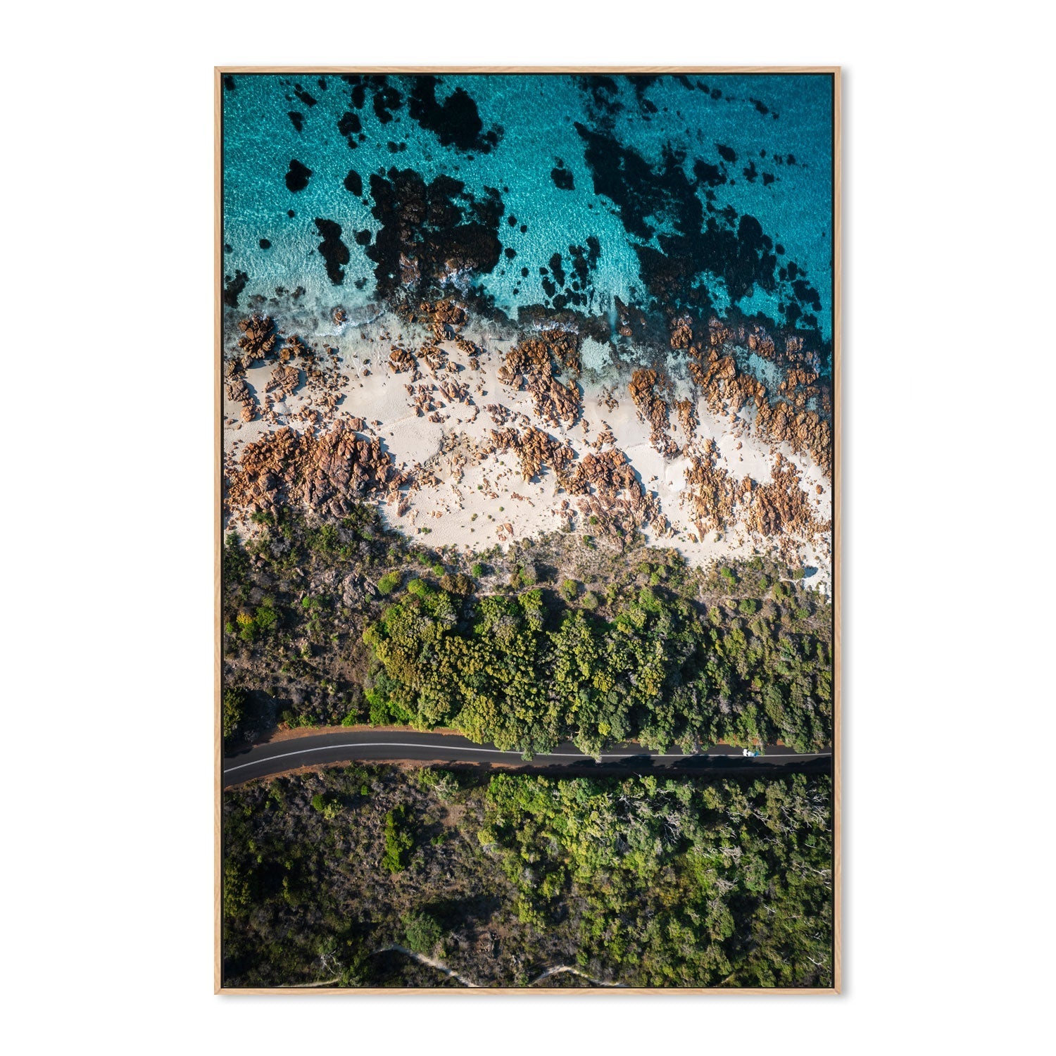 wall-art-print-canvas-poster-framed-Crispy Coastline, Dunsborough , By Maddison Harris-4