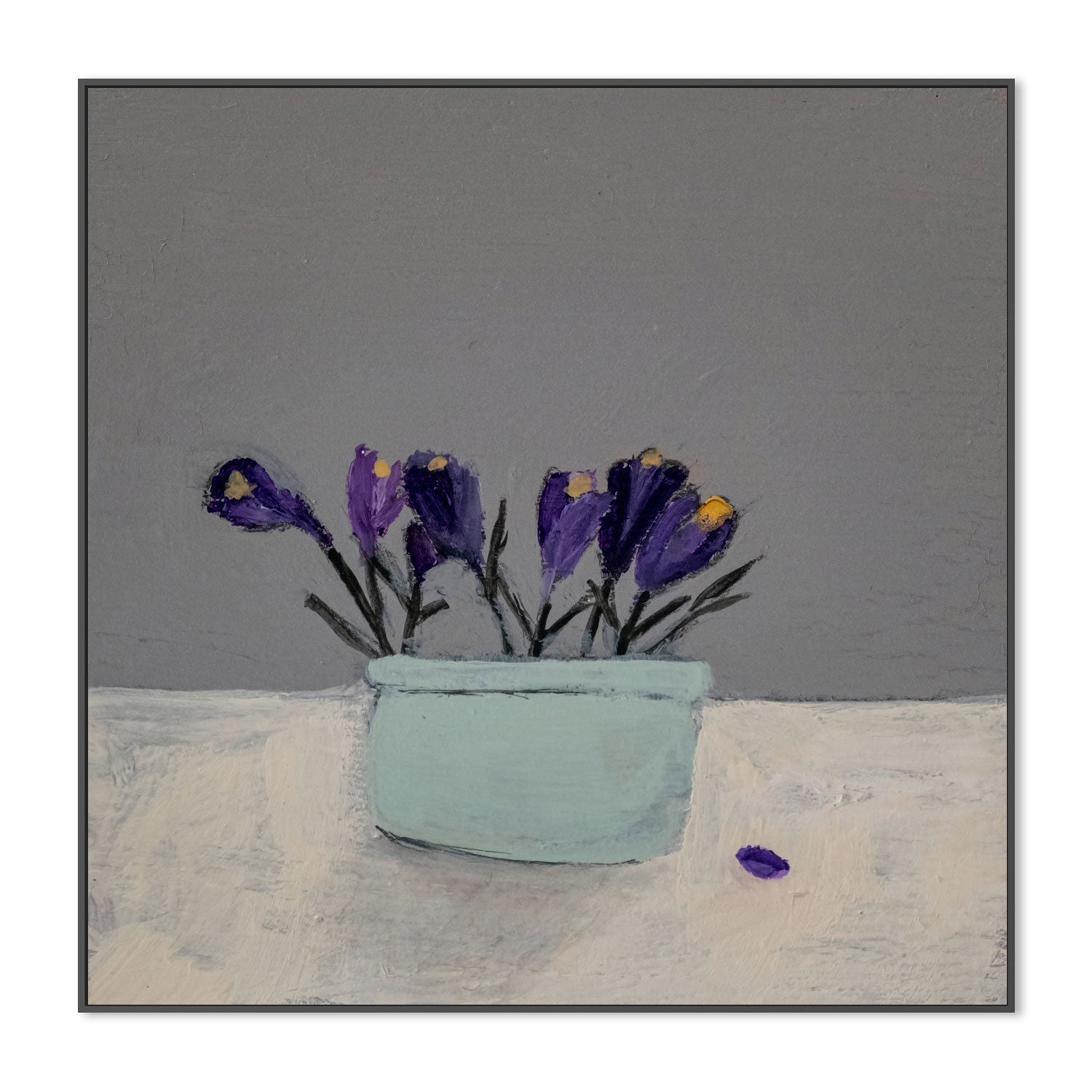 wall-art-print-canvas-poster-framed-Crocus , By Louise O'hara-3