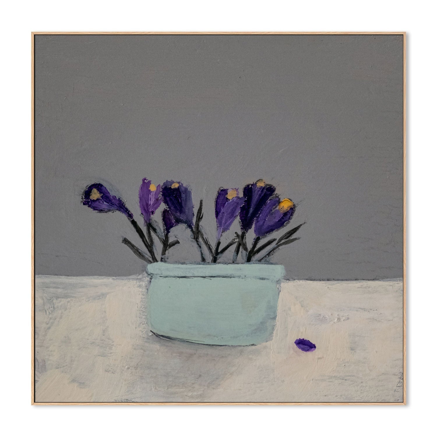 wall-art-print-canvas-poster-framed-Crocus , By Louise O'hara-4