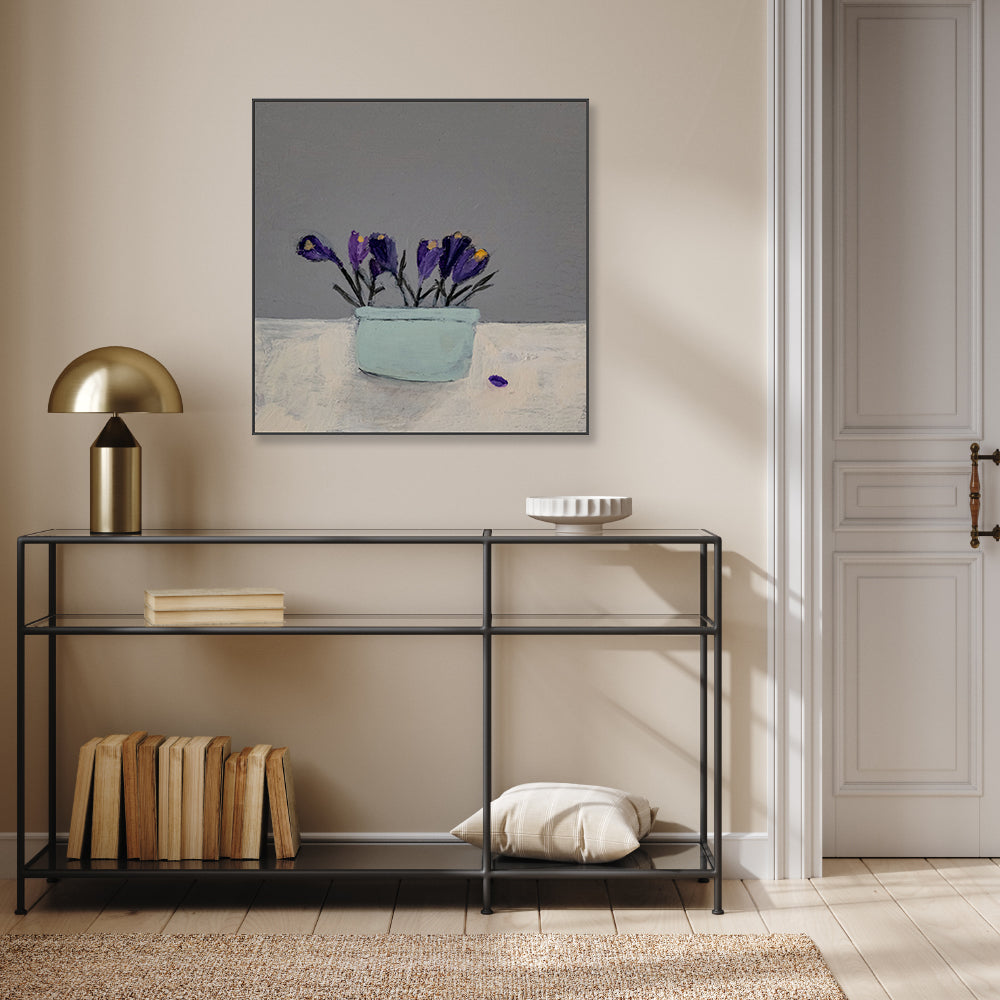 wall-art-print-canvas-poster-framed-Crocus , By Louise O'hara-7