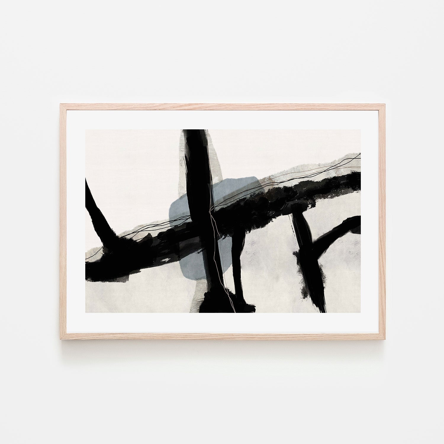 wall-art-print-canvas-poster-framed-Crossing Abstract-by-Roberto Moro Art-Gioia Wall Art