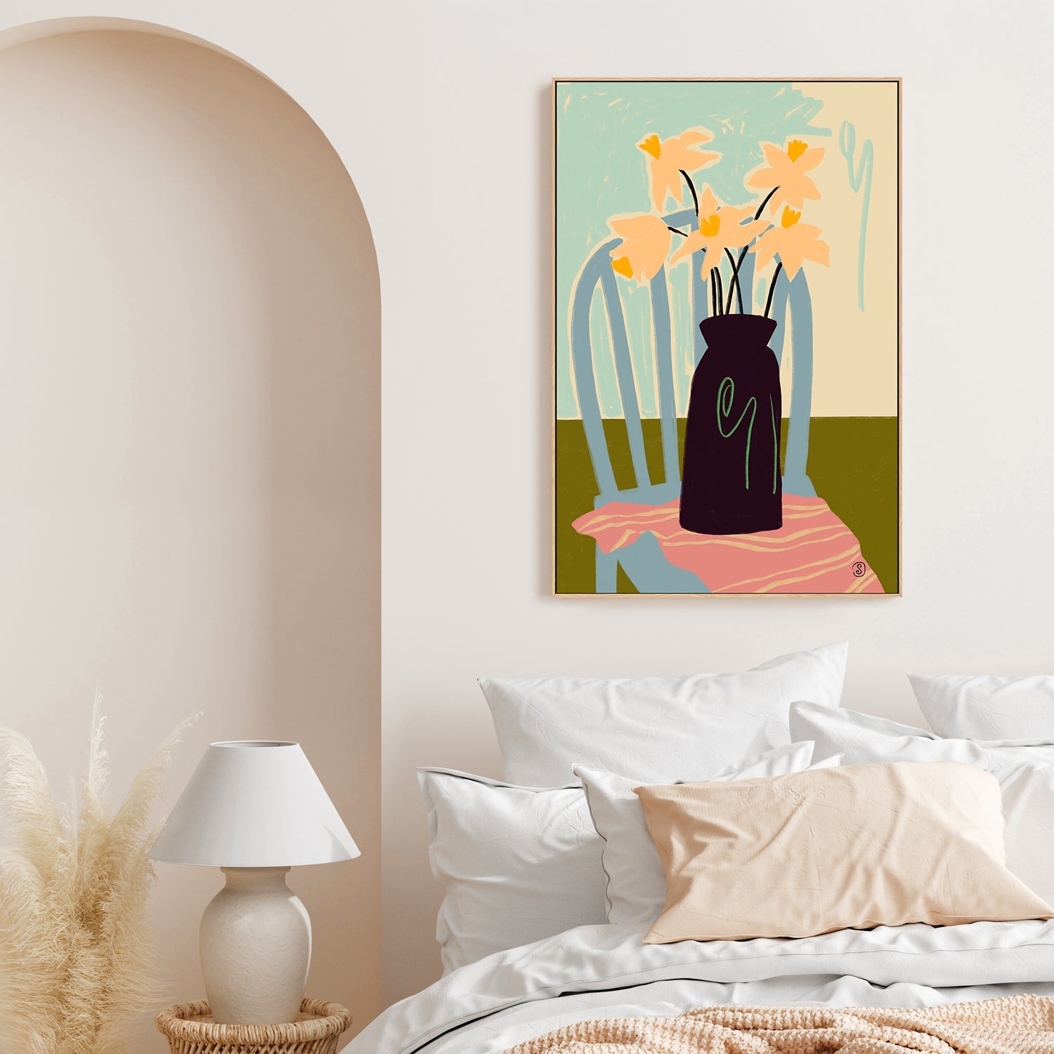 wall-art-print-canvas-poster-framed-Daffodils , By Sandra Poliakov-7