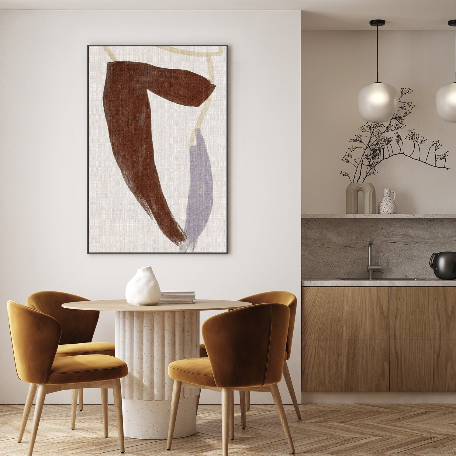wall-art-print-canvas-poster-framed-Dance In The Air, Style C , By Alma-7