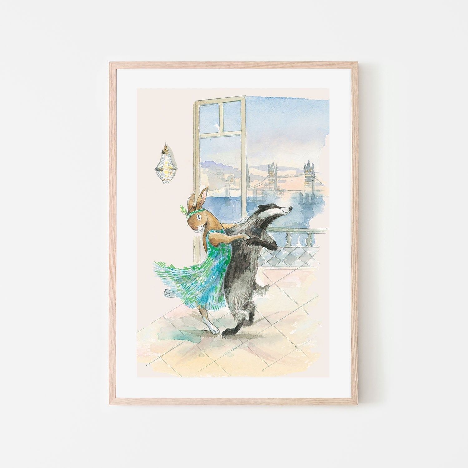 wall-art-print-canvas-poster-framed-Dancers , By Animo Alphabets-6