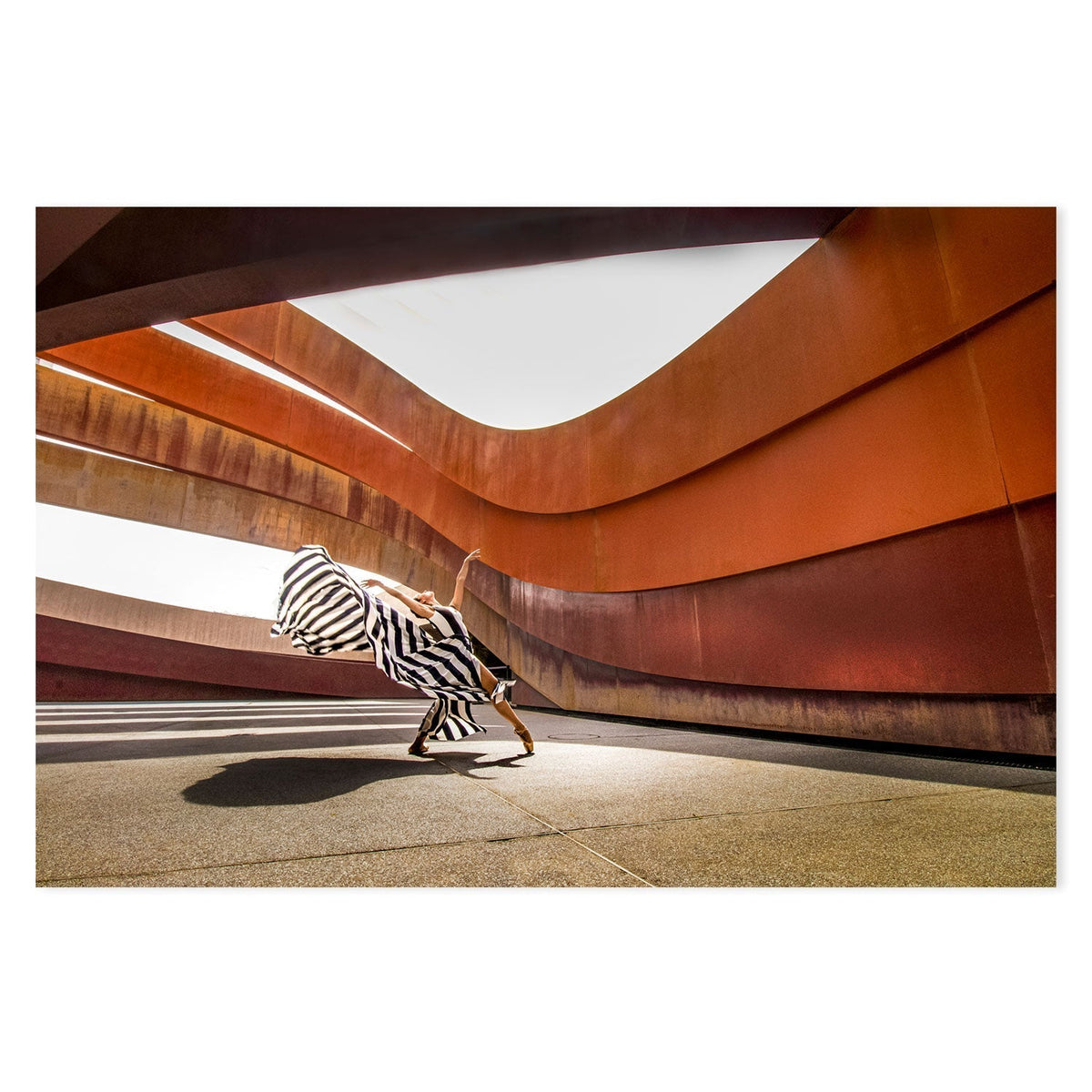 Dancing Along The Curve, by Sharon Levy-Gioia-Prints-Framed-Canvas-Poster-GIOIA-WALL-ART