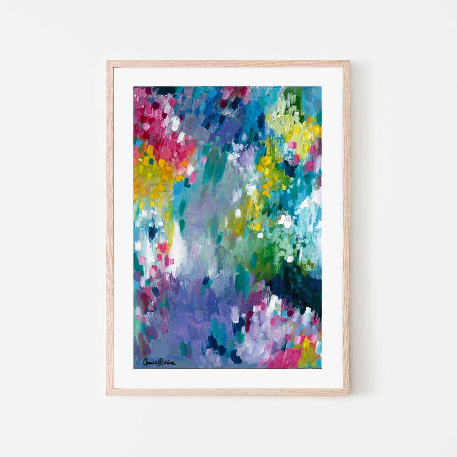 wall-art-print-canvas-poster-framed-Dancing In The Rain , By Amira Rahim-GIOIA-WALL-ART