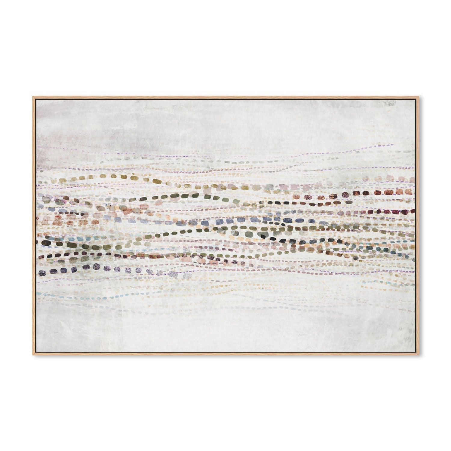 wall-art-print-canvas-poster-framed-Dancing Waves Colour , By Dear Musketeer Studio-GIOIA-WALL-ART