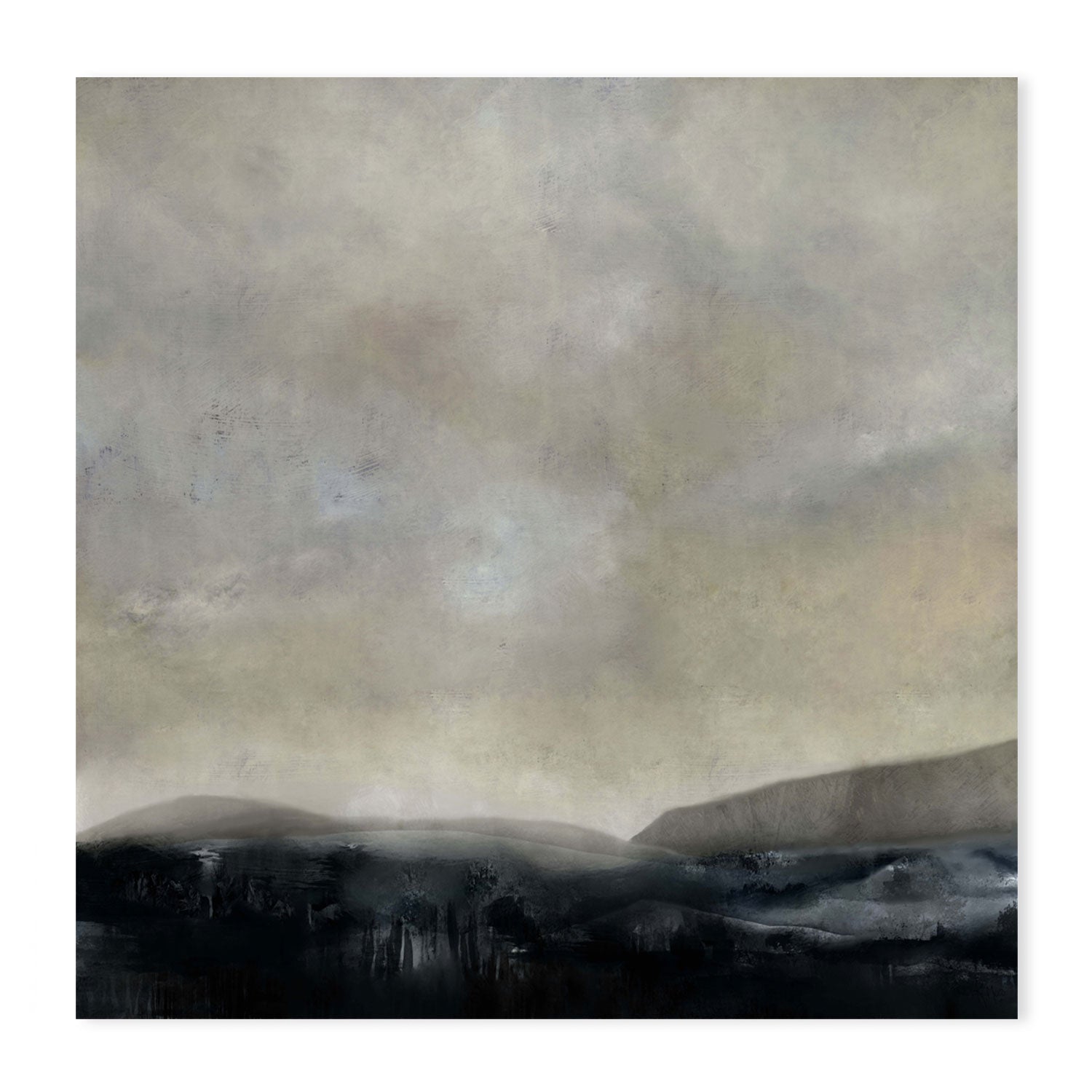 wall-art-print-canvas-poster-framed-Dark Hills-by-Roberto Moro Art-Gioia Wall Art
