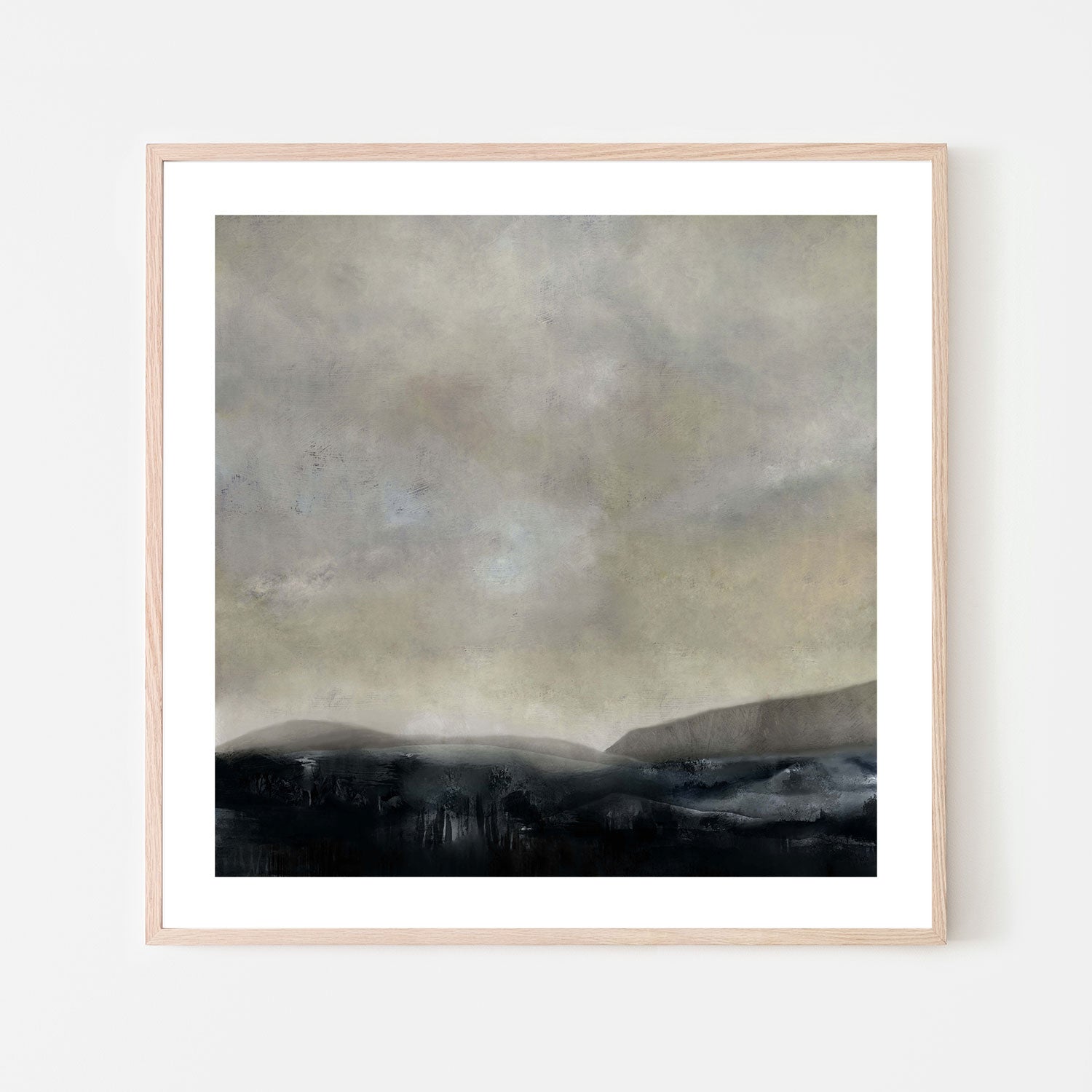 wall-art-print-canvas-poster-framed-Dark Hills-by-Roberto Moro Art-Gioia Wall Art