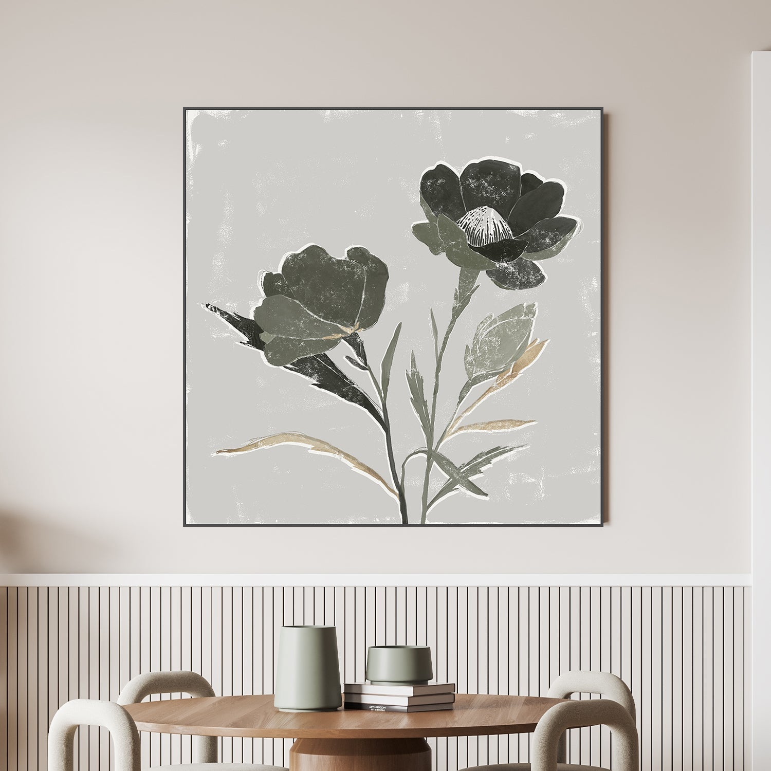 wall-art-print-canvas-poster-framed-Dark Ophelia, Style A , By Isabelle Z-2