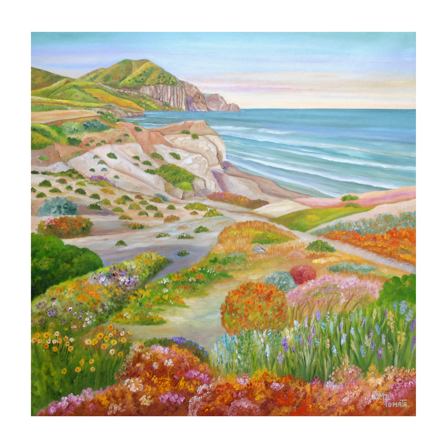 wall-art-print-canvas-poster-framed-Days Of The Rising Tide , By Angeles M. Pomata-1