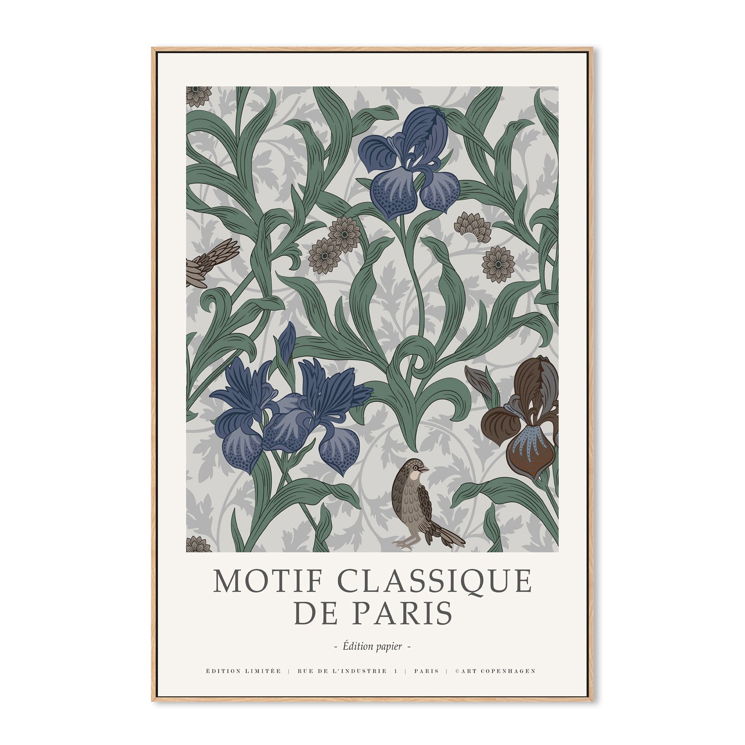 wall-art-print-canvas-poster-framed-De Paris, Style B-4