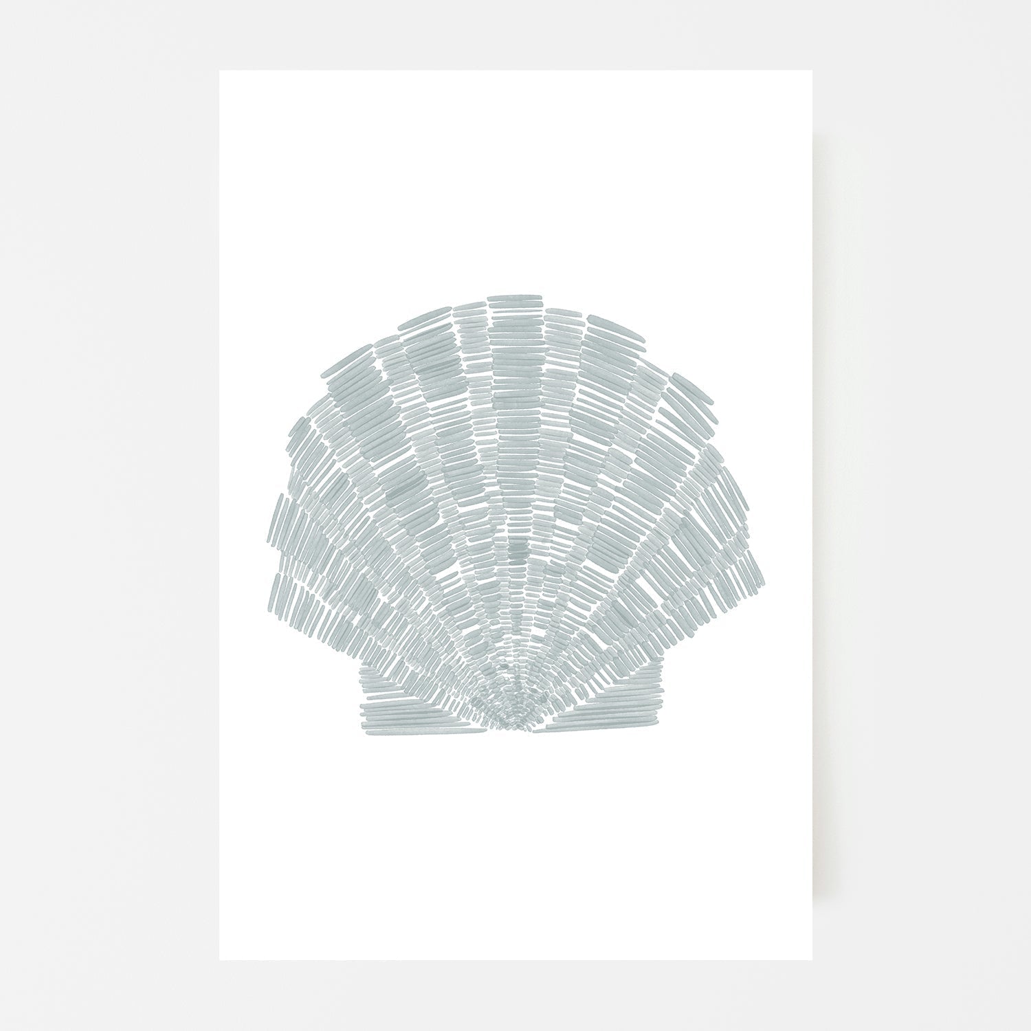 wall-art-print-canvas-poster-framed-Deconstructed Scallop Shell , By Jetty Home , By Jetty Home-1