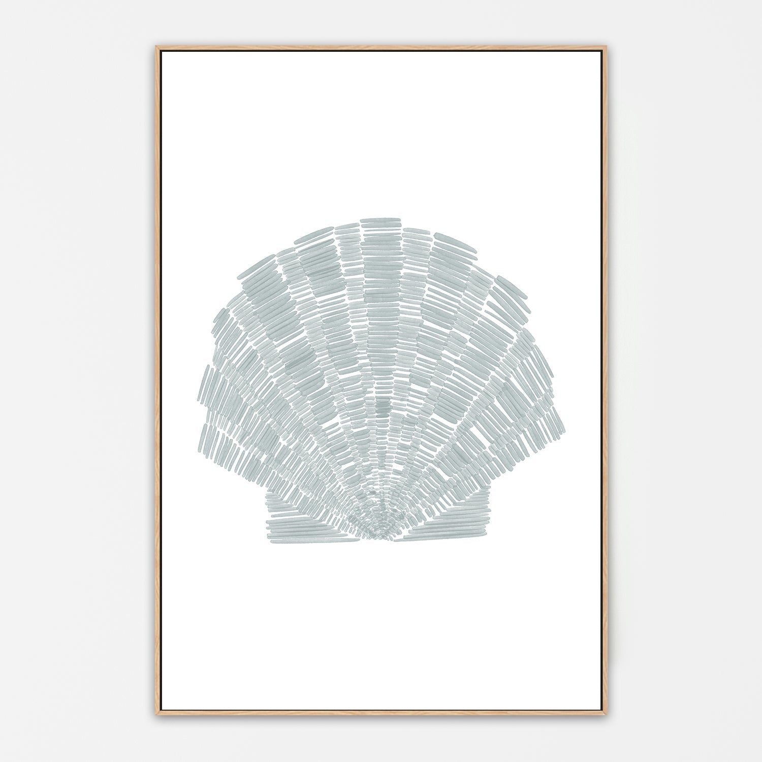 wall-art-print-canvas-poster-framed-Deconstructed Scallop Shell , By Jetty Home , By Jetty Home-4