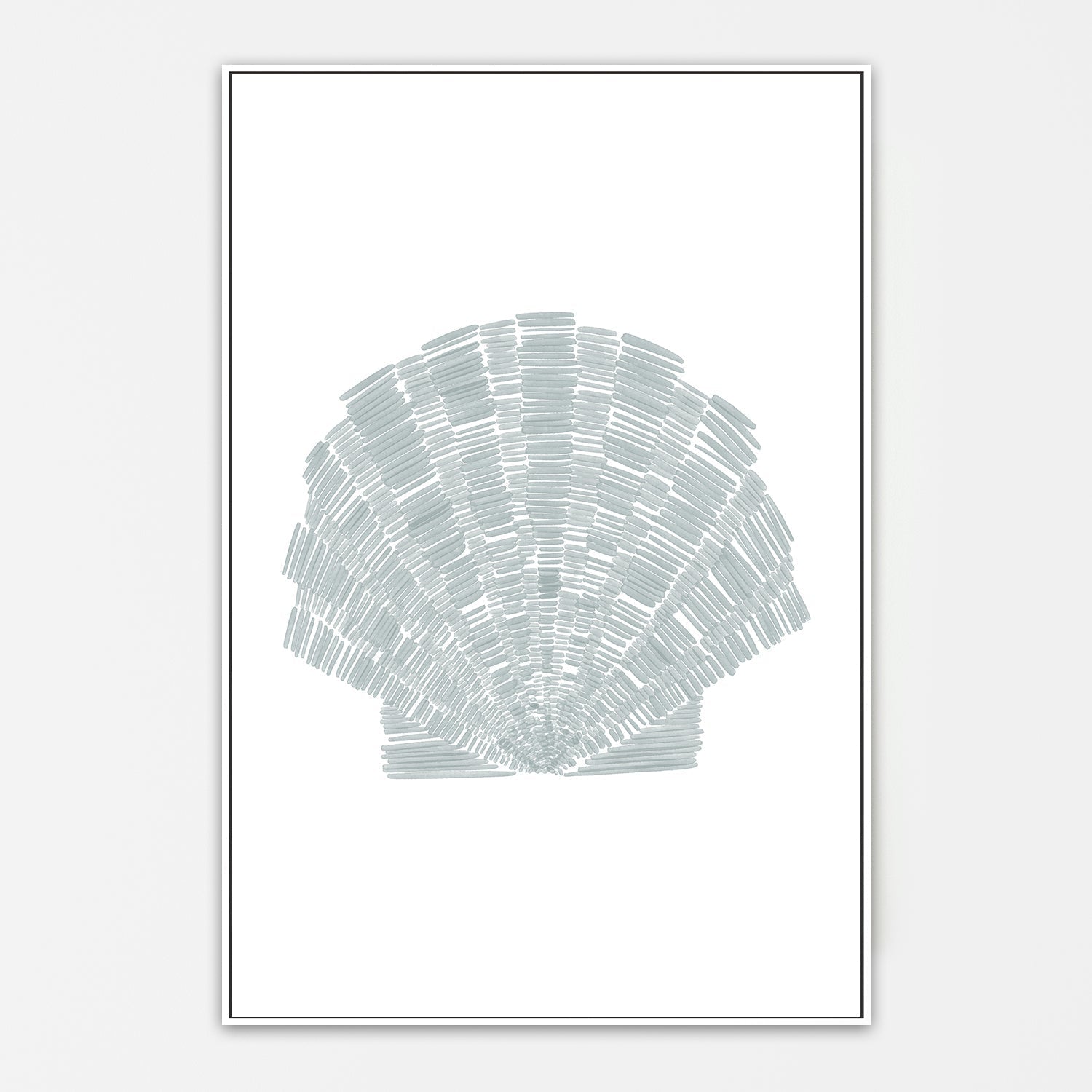 wall-art-print-canvas-poster-framed-Deconstructed Scallop Shell , By Jetty Home , By Jetty Home-5