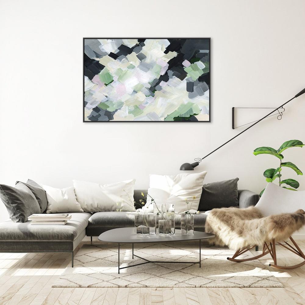 wall-art-print-canvas-poster-framed-Deep Abstract Landscape-by-Emily Wood-Gioia Wall Art