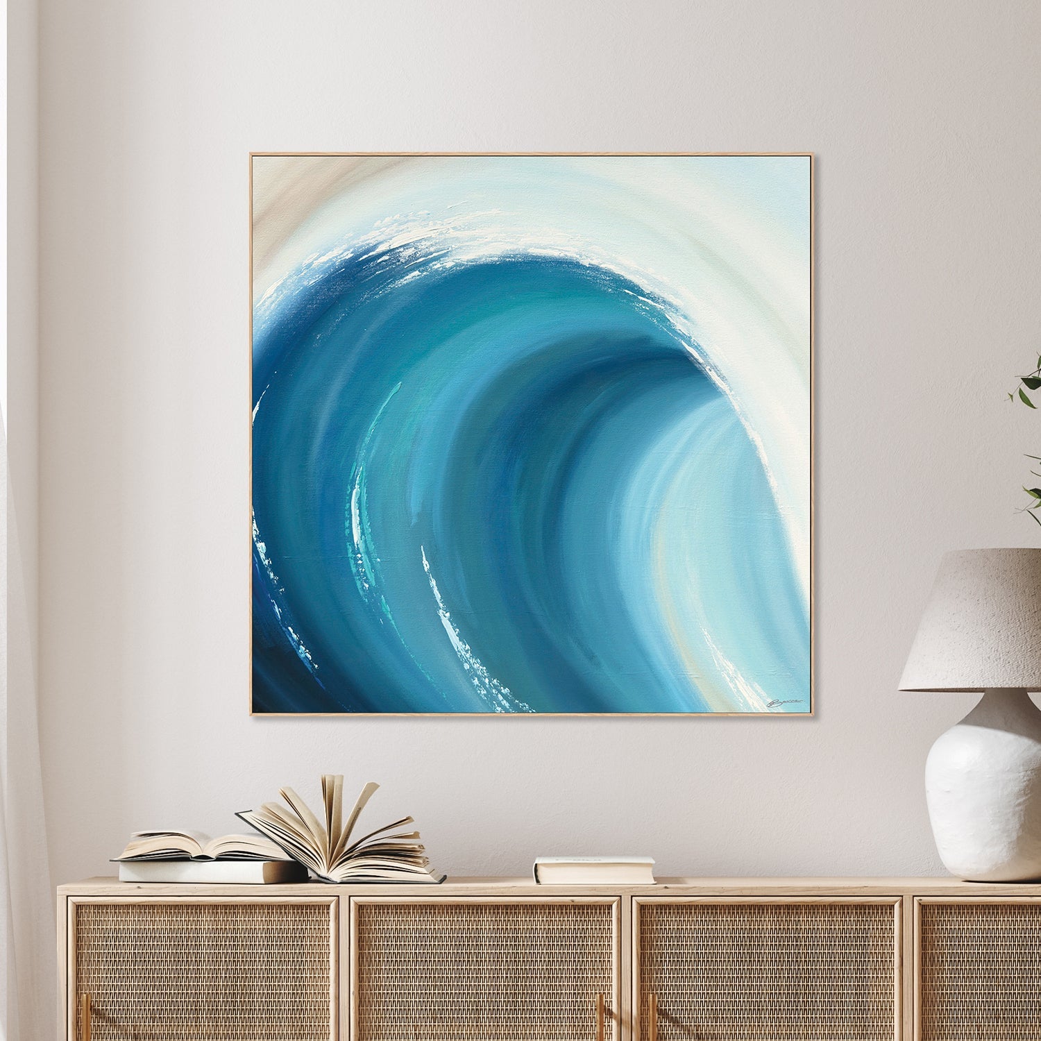 wall-art-print-canvas-poster-framed-Deep Blue Energy-2