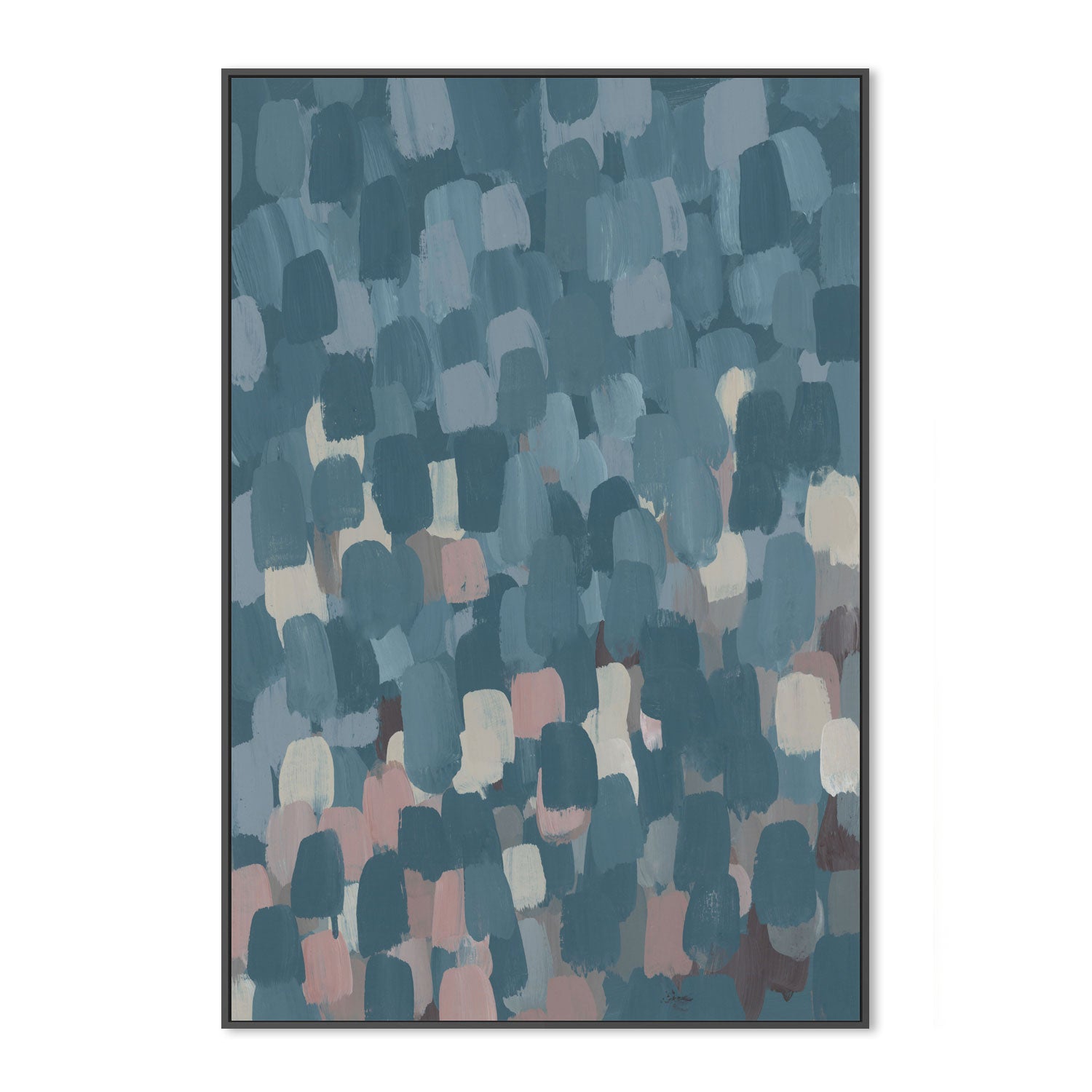 wall-art-print-canvas-poster-framed-Deep Sea Blue, Style B , By Emily Wood-3