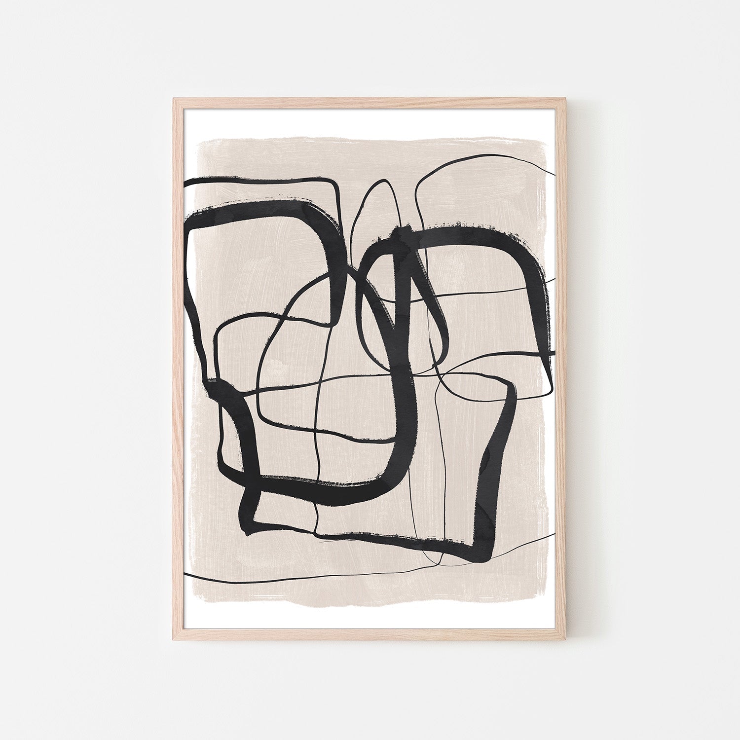 wall-art-print-canvas-poster-framed-Deep Thoughts, Style B-6
