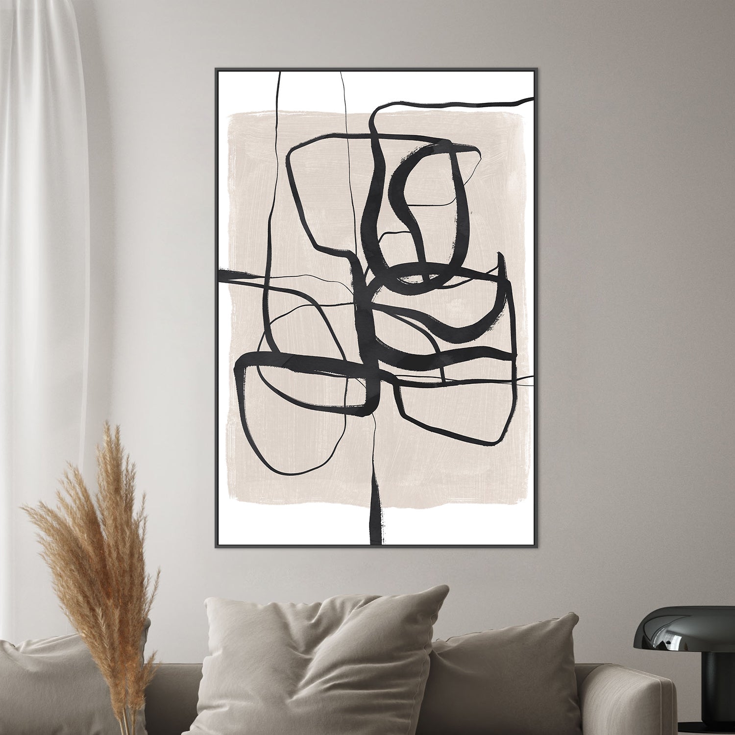 wall-art-print-canvas-poster-framed-Deep Thoughts, Style C-2
