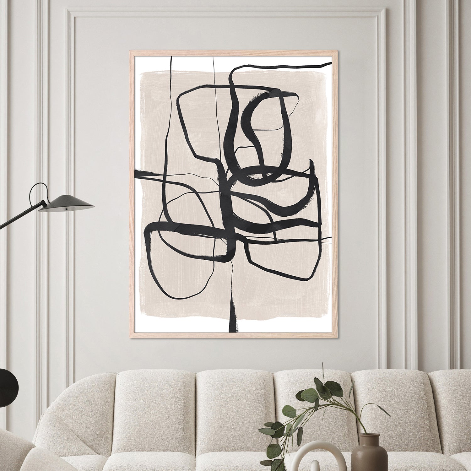 wall-art-print-canvas-poster-framed-Deep Thoughts, Style C-7