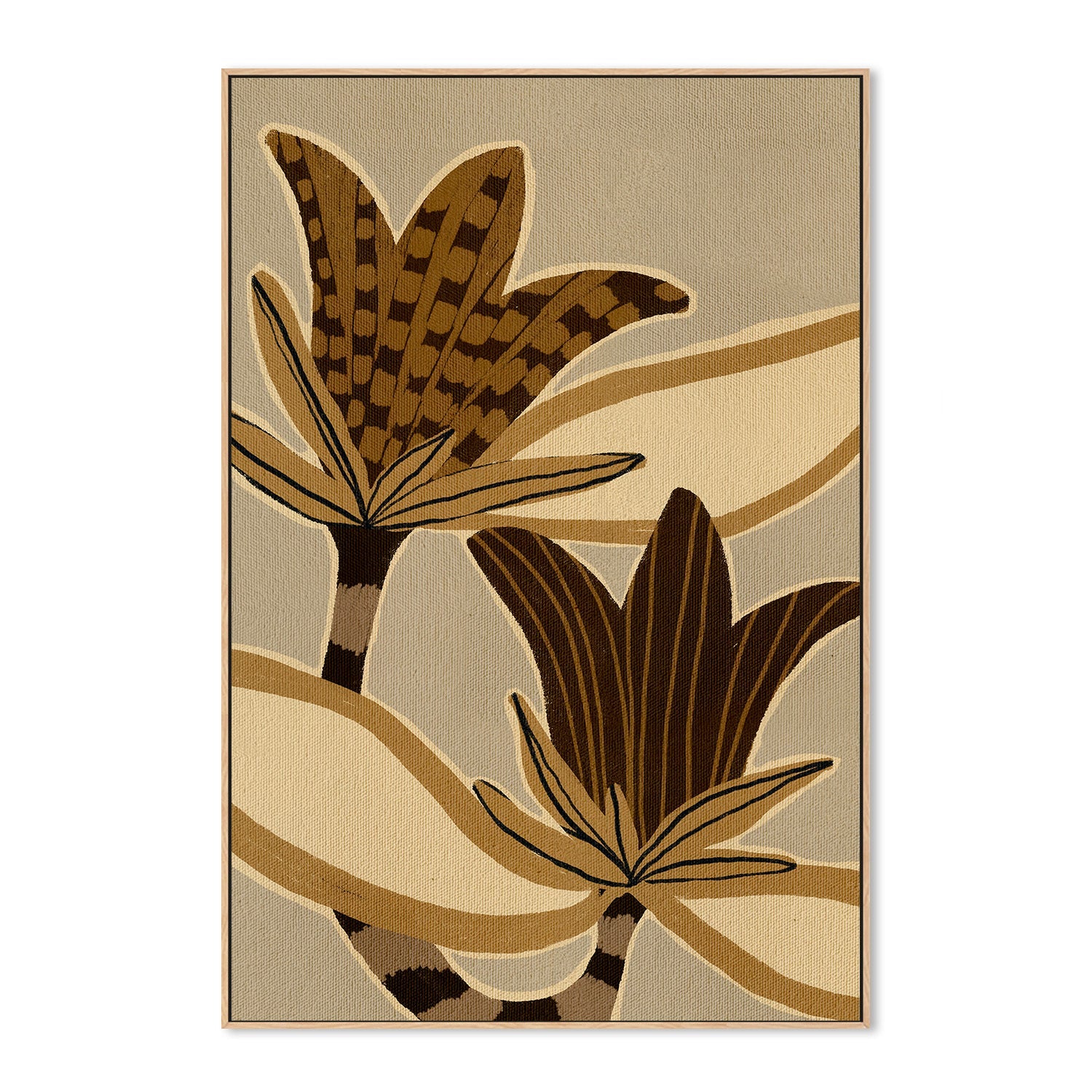 wall-art-print-canvas-poster-framed-Delicate Bloom 12-4