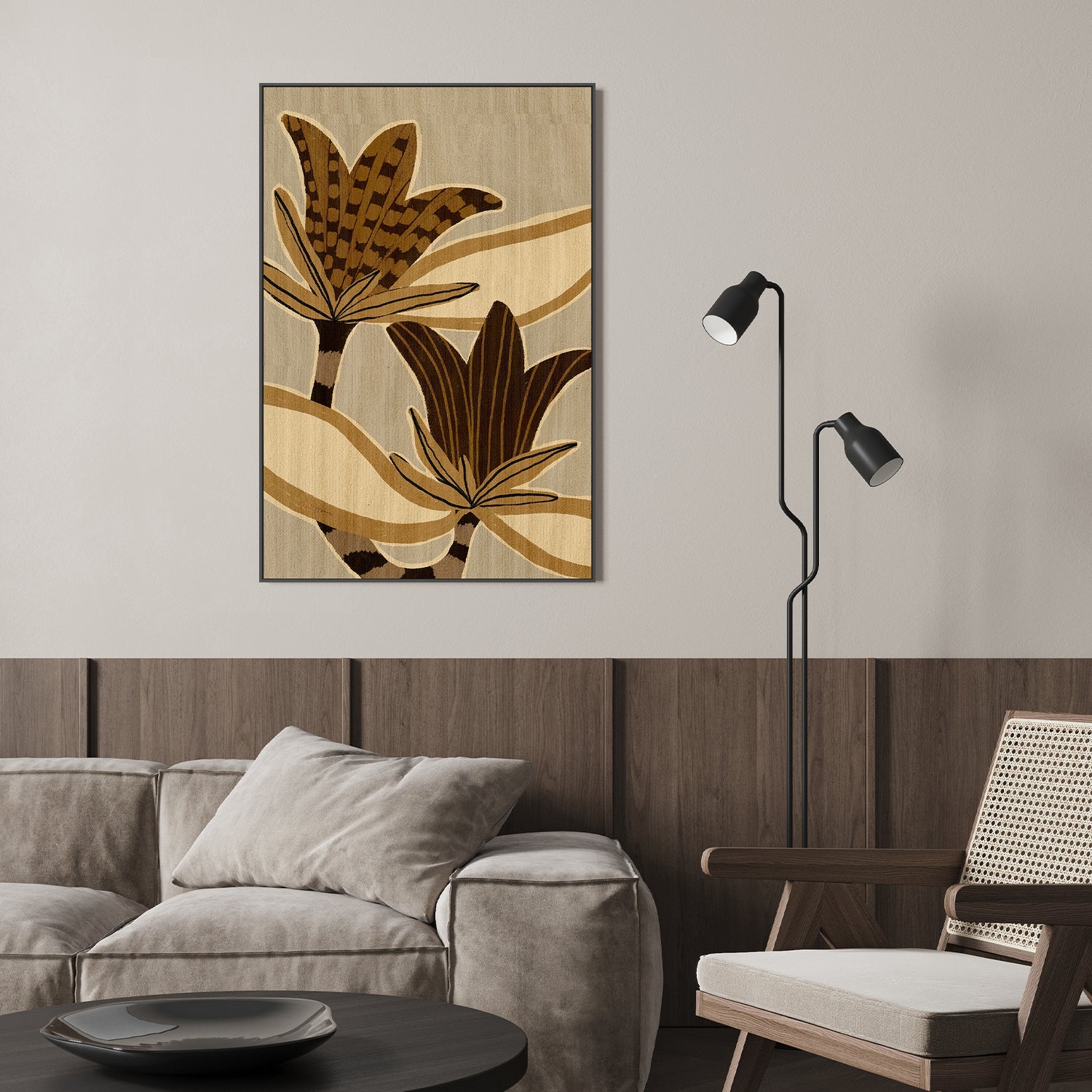 wall-art-print-canvas-poster-framed-Delicate Bloom 12-8