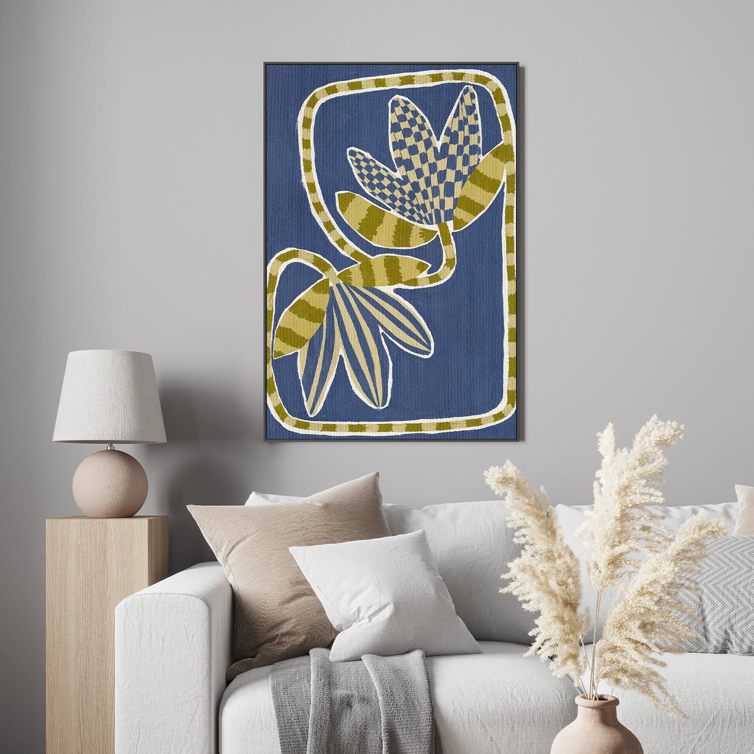 wall-art-print-canvas-poster-framed-Delicate Bloom 17-7