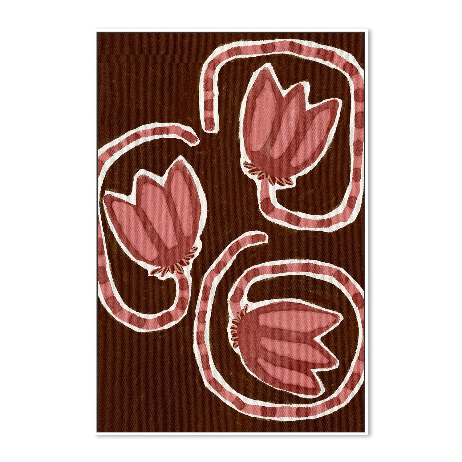 wall-art-print-canvas-poster-framed-Delicate Bloom 19-5