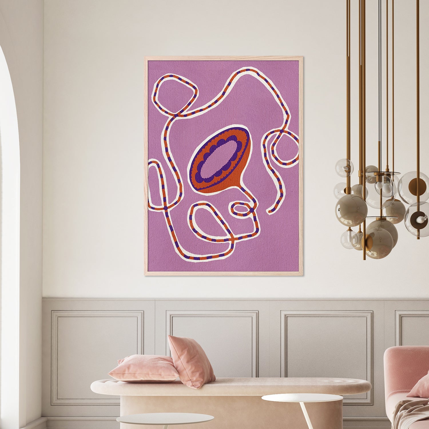 wall-art-print-canvas-poster-framed-Delicate Bloom 21-2