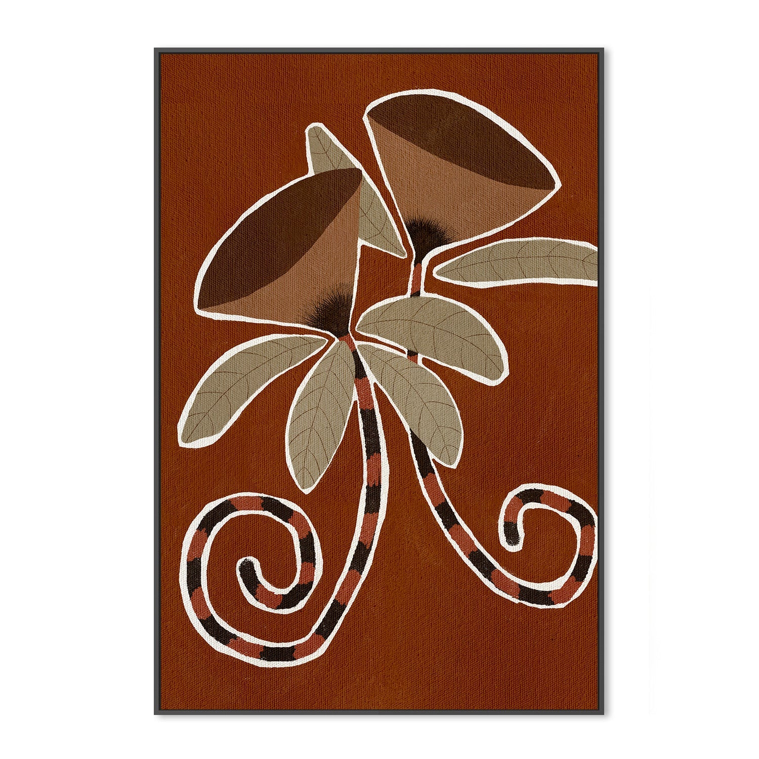 wall-art-print-canvas-poster-framed-Delicate Bloom 3-3