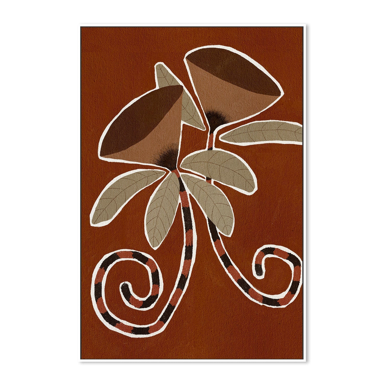 wall-art-print-canvas-poster-framed-Delicate Bloom 3-5
