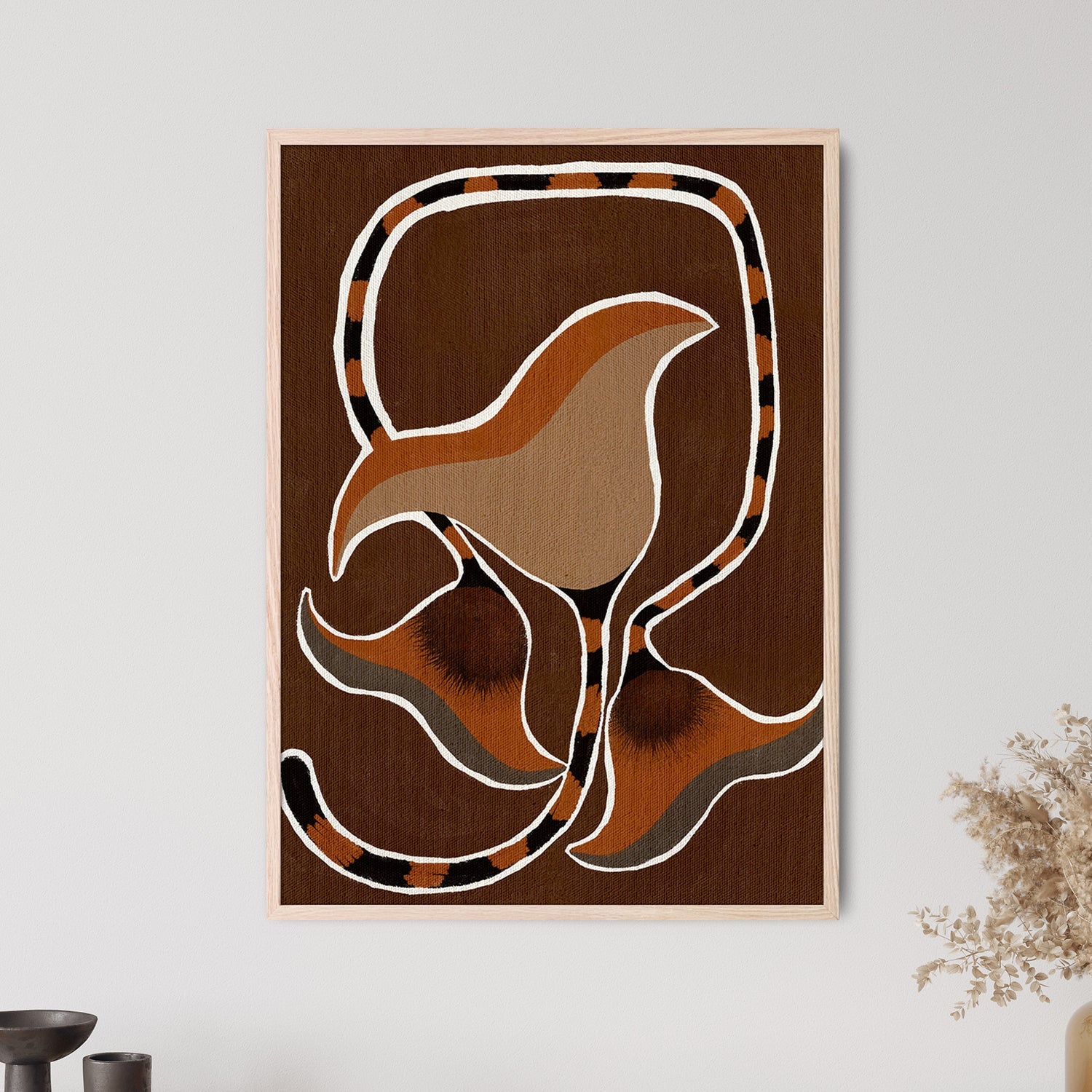wall-art-print-canvas-poster-framed-Delicate Bloom 4-2