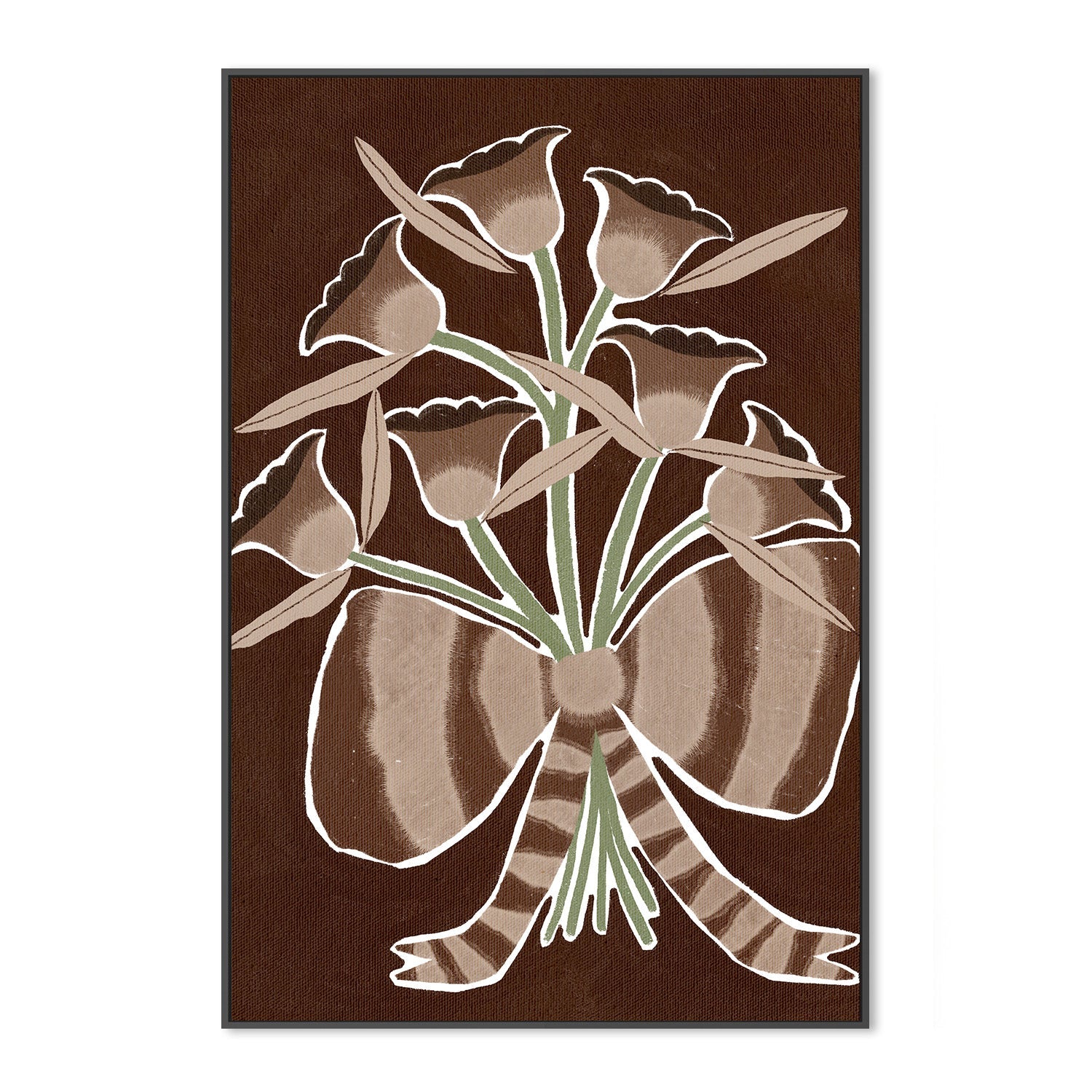 wall-art-print-canvas-poster-framed-Delicate Bloom 6-3