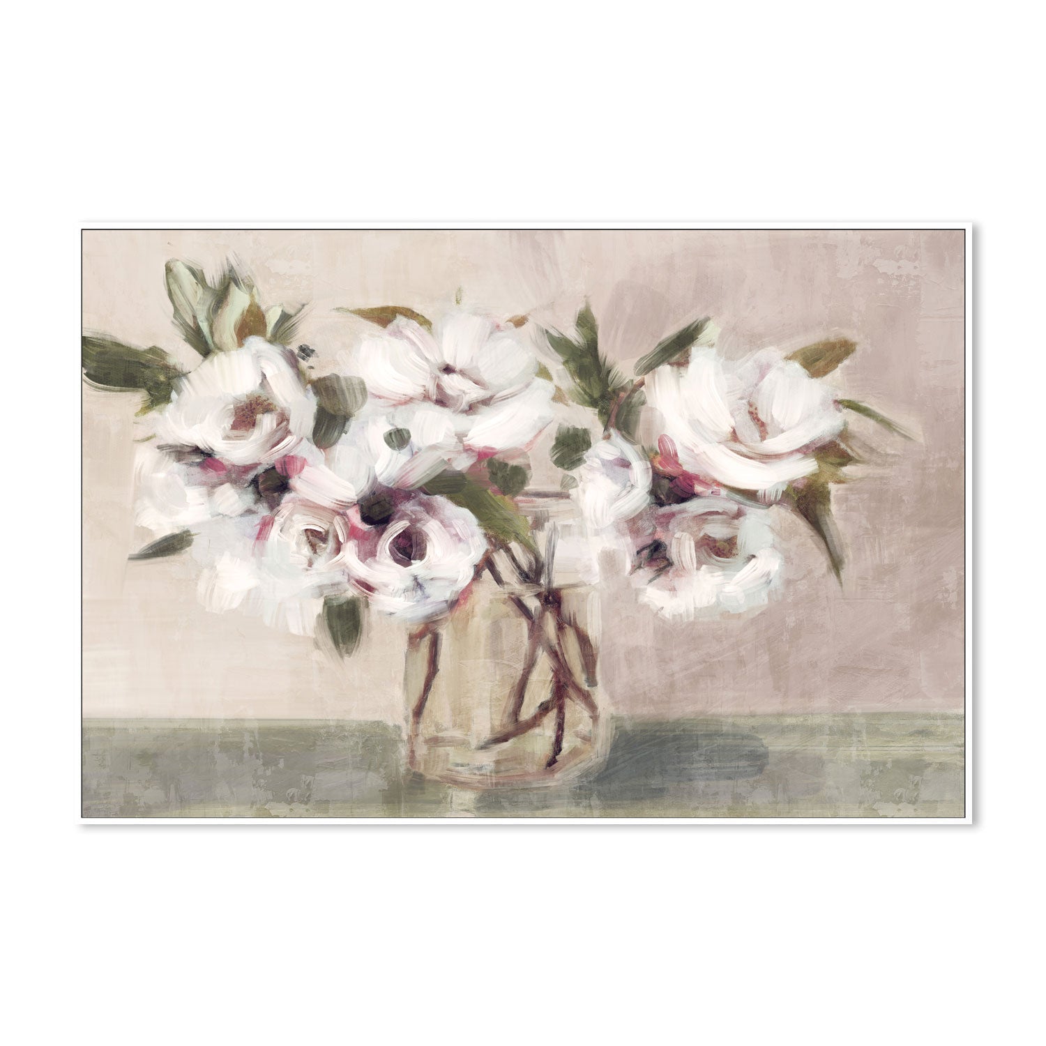 wall-art-print-canvas-poster-framed-Delicate Bouquet , By Nina Blue-5