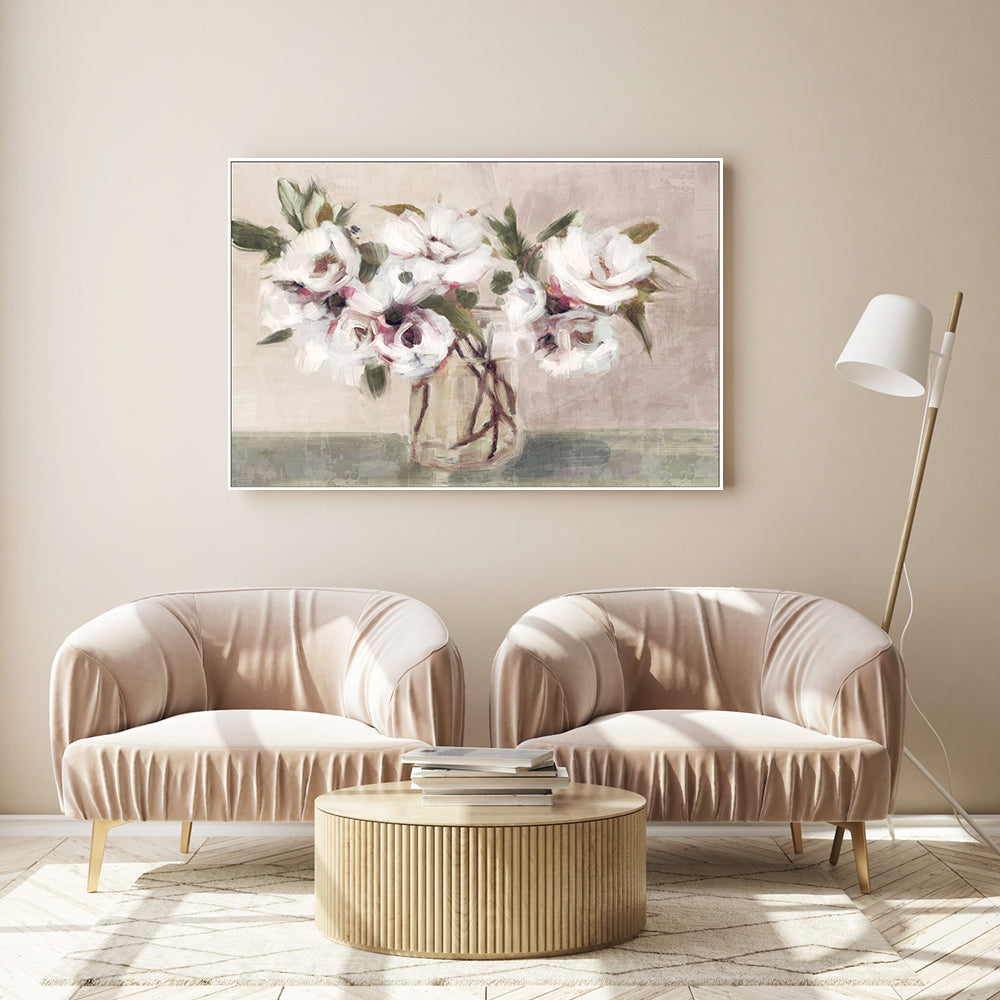 wall-art-print-canvas-poster-framed-Delicate Bouquet , By Nina Blue-7