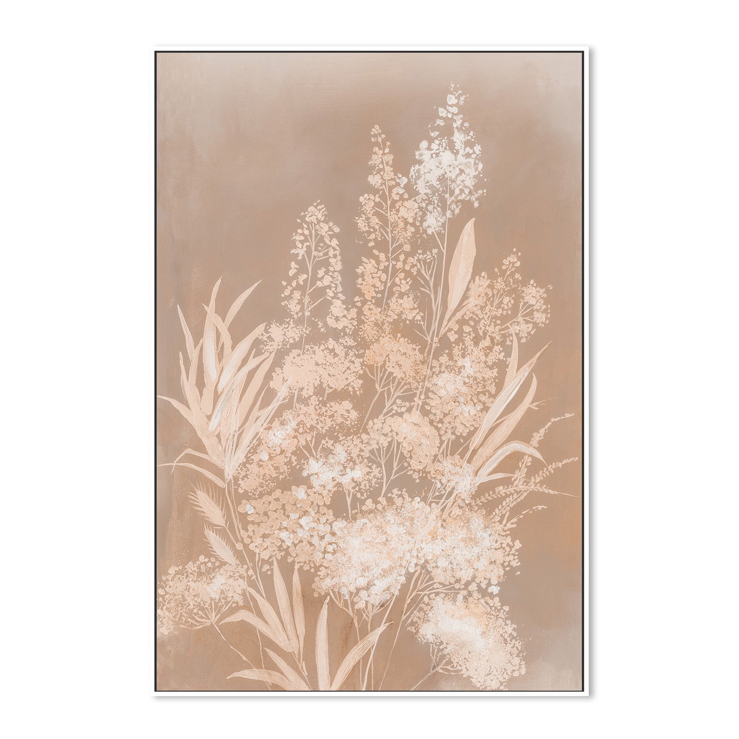 wall-art-print-canvas-poster-framed-Delicate Bunch, Mocha Mousse, Style B , By Asia Jensen-5