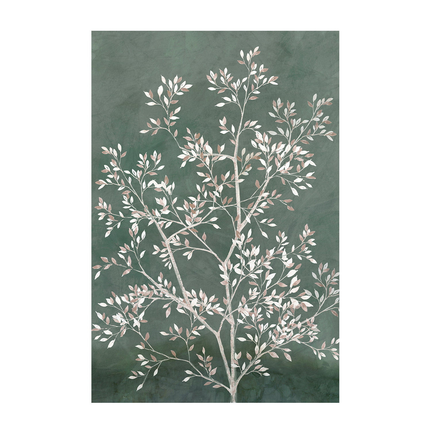 wall-art-print-canvas-poster-framed-Delicate Tree, Style A , By Aria K-1