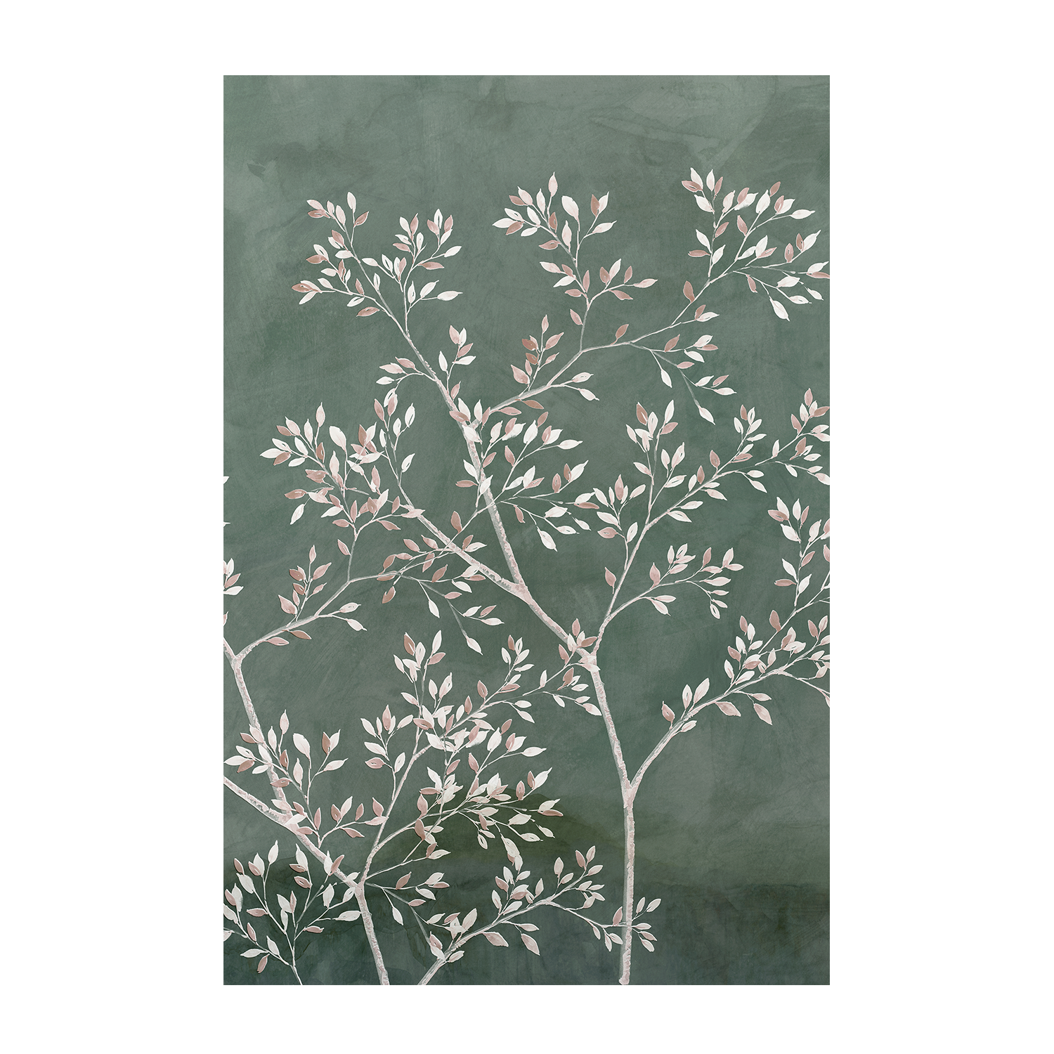 wall-art-print-canvas-poster-framed-Delicate Tree, Style B , By Aria K-1