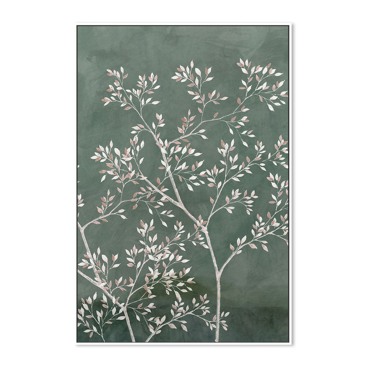 wall-art-print-canvas-poster-framed-Delicate Tree, Style B , By Aria K-5