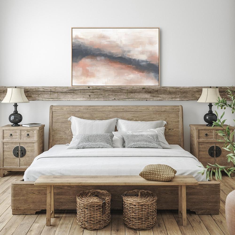 wall-art-print-canvas-poster-framed-Desert Abstract Oasis, Style B-by-Emily Wood-Gioia Wall Art