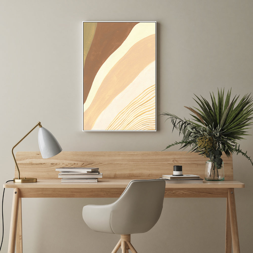 wall-art-print-canvas-poster-framed-Desert Brown , By Danhui Nai-GIOIA-WALL-ART