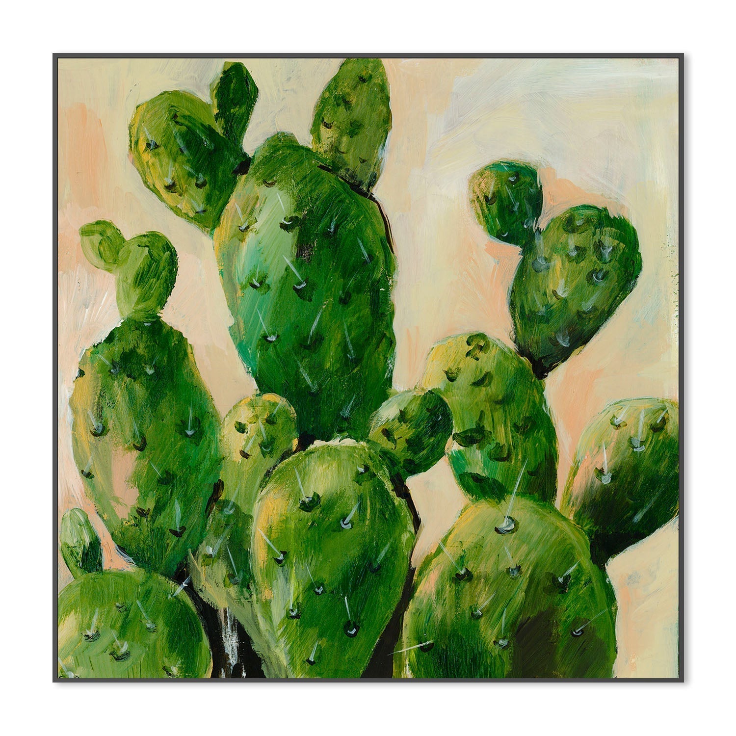 wall-art-print-canvas-poster-framed-Desert Cacti , By Amelia Aveline-3