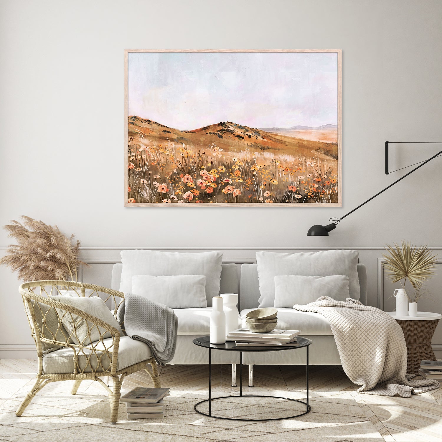 wall-art-print-canvas-poster-framed-Desert Dreams, Style A-8
