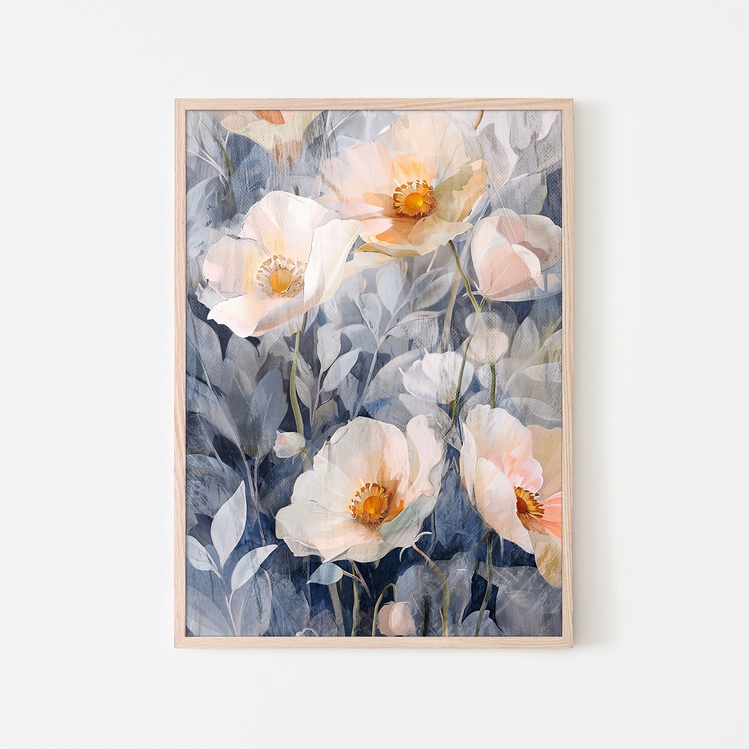 wall-art-print-canvas-poster-framed-Desert Florals, Style B-6
