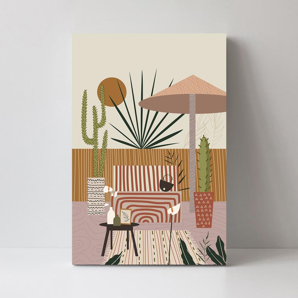 wall-art-print-canvas-poster-framed-Desert Lifestyle Style B-by-Gioia Wall Art-Gioia Wall Art