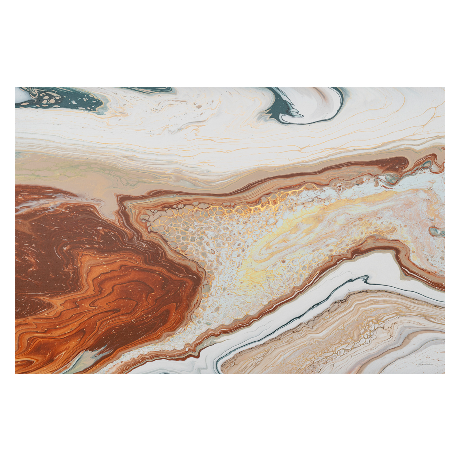 wall-art-print-canvas-poster-framed-Desert Mirage, Style A , By Jayda Koludrovic-1