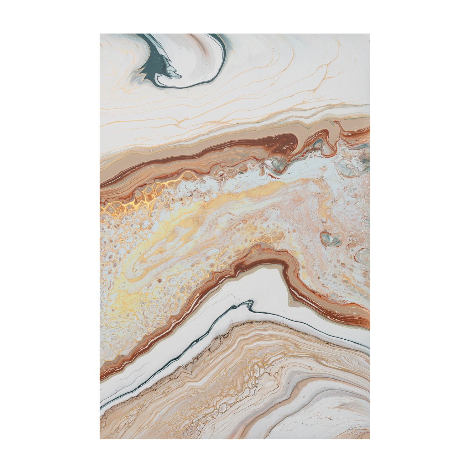 wall-art-print-canvas-poster-framed-Desert Mirage, Style C , By Jayda Koludrovic-1